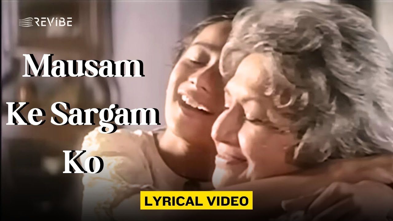 Mausam Ke Sargam Ko (Lyric Video) | Kavita K, Shraddha Pandit | Salman,Manisha| Khamoshi The Musical