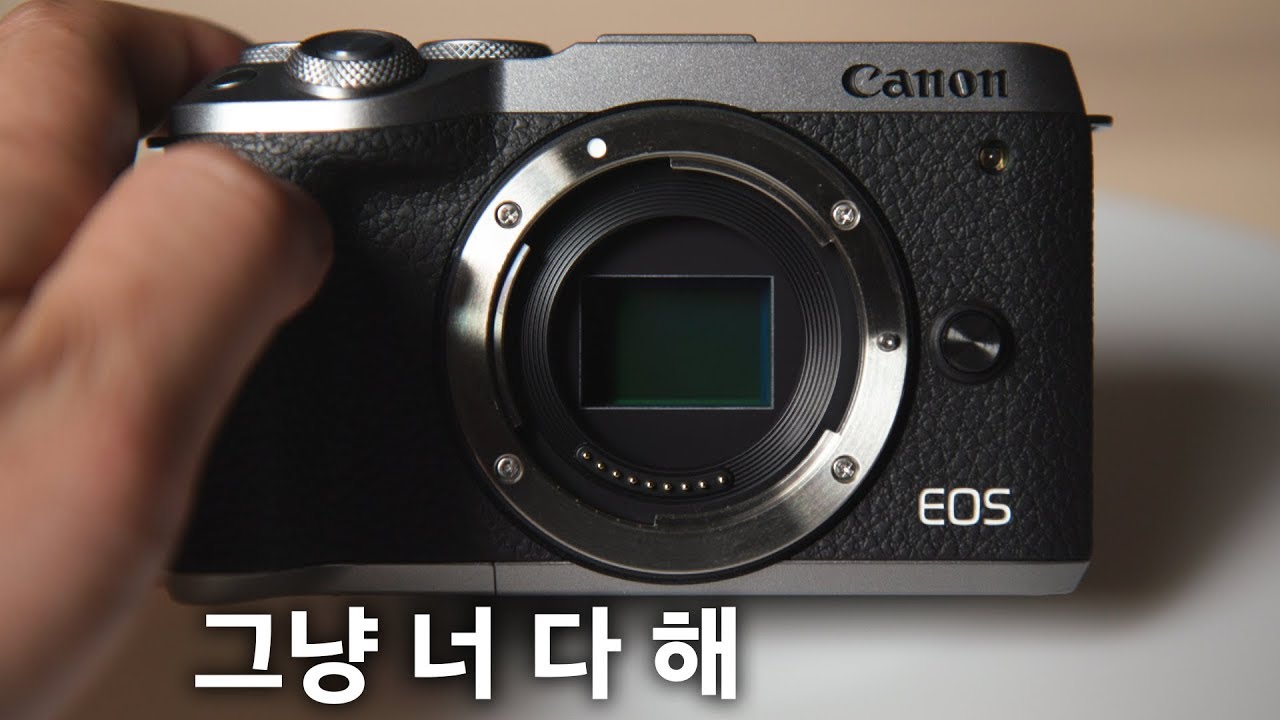영상 초보자가 대충 찍어도 잘나오는 캐논 미러리스 EOS M6 Mark2 상세리뷰