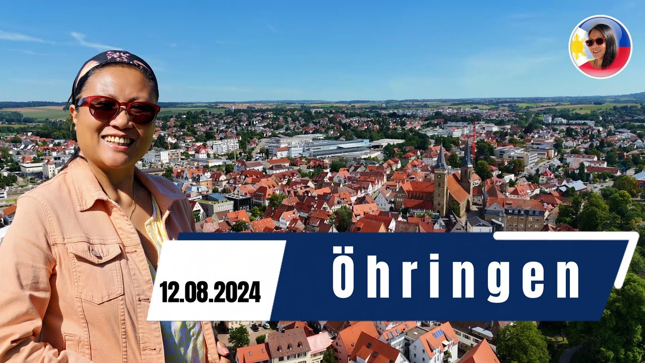 Panorama Oehringen Hohenlohe Baden Wuerttemberg