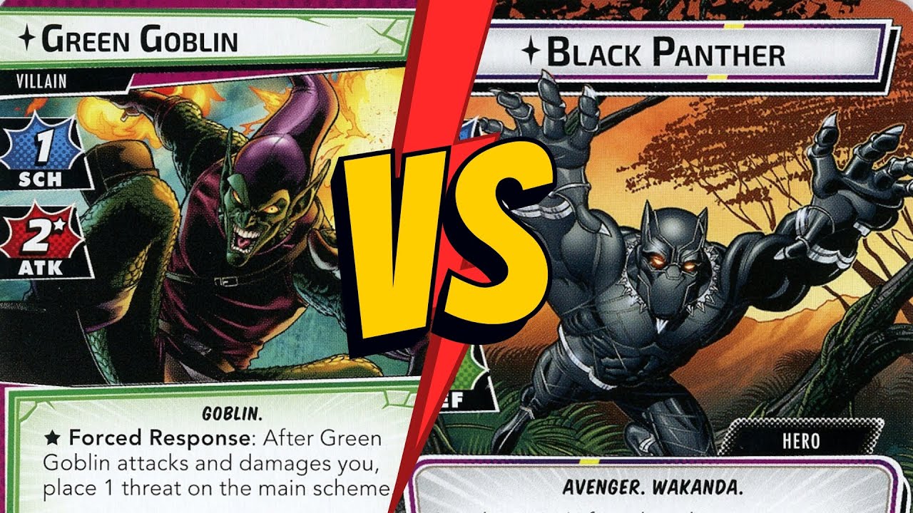 Black Panther vs. Green Goblin - Marvel Champions