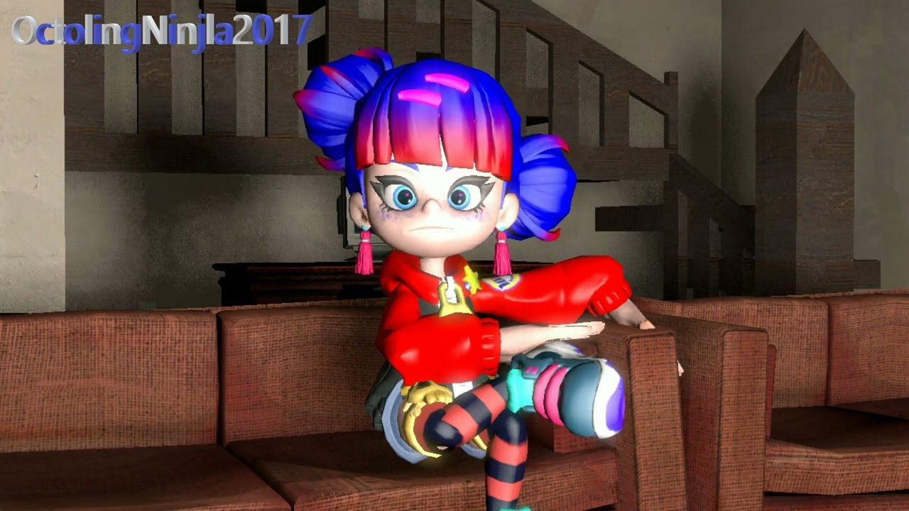 [Ninjala Splatoon SFM] Watching TV Gone Wrong