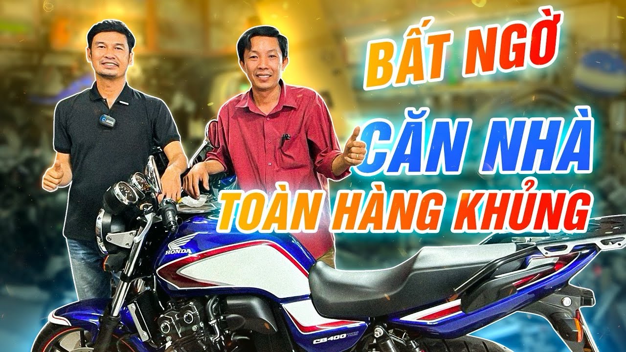 Tiết Cương ghé thăm nhà Quang mô tô chuyên Super 400cc