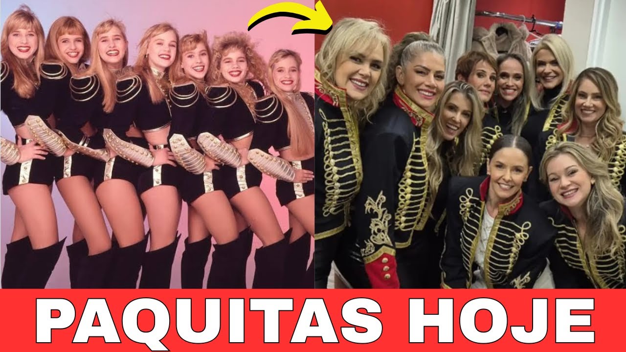 VEJA COMO ESTÃO AS PAQUITAS DA XUXA ATUALMENTE