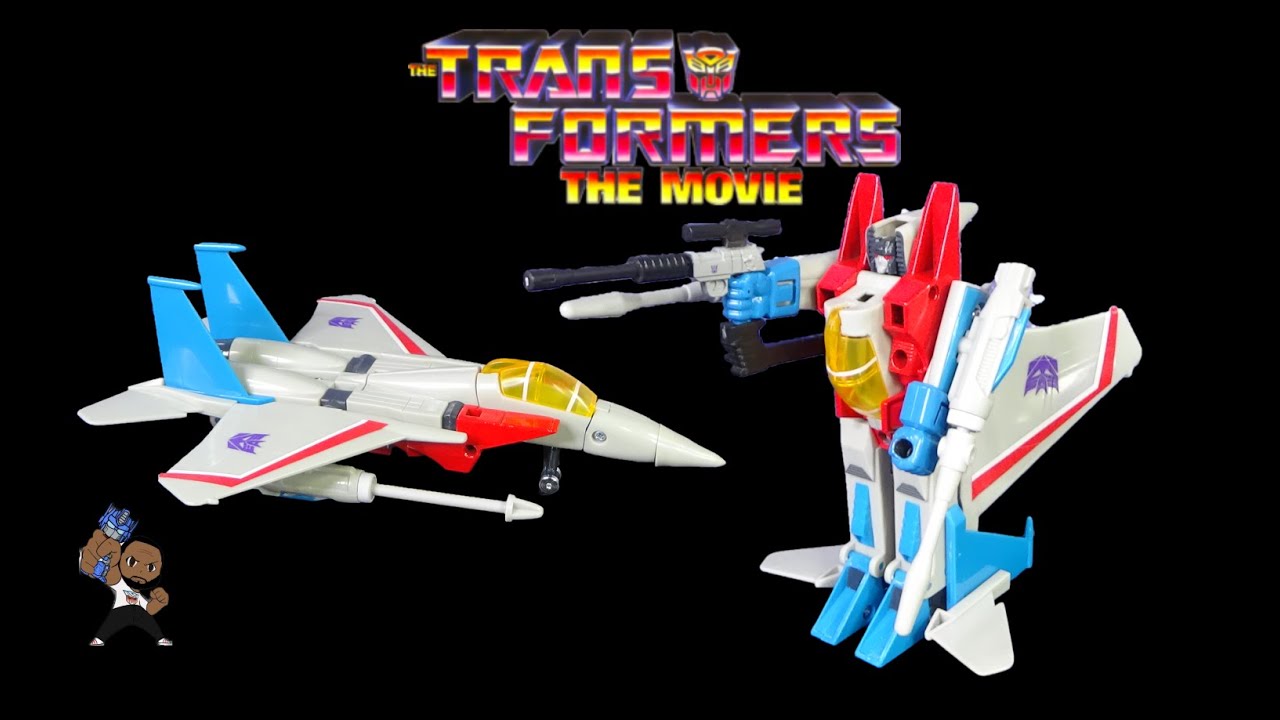Transformers the movie G1 Decepticon Starscream Wal-Mart exclusive toy review