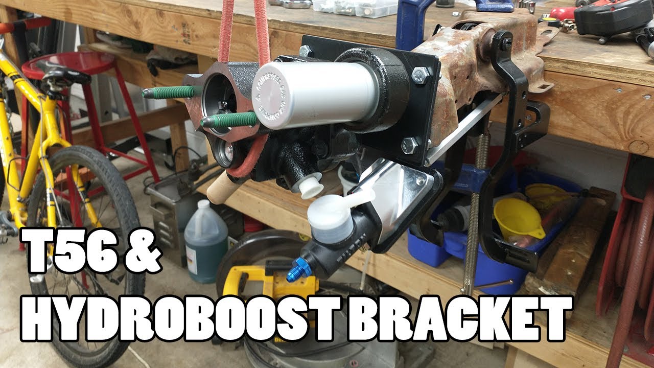 T56 Master Cylinder Bracket / Hydroboost Bracket / GM A Body - Part 1