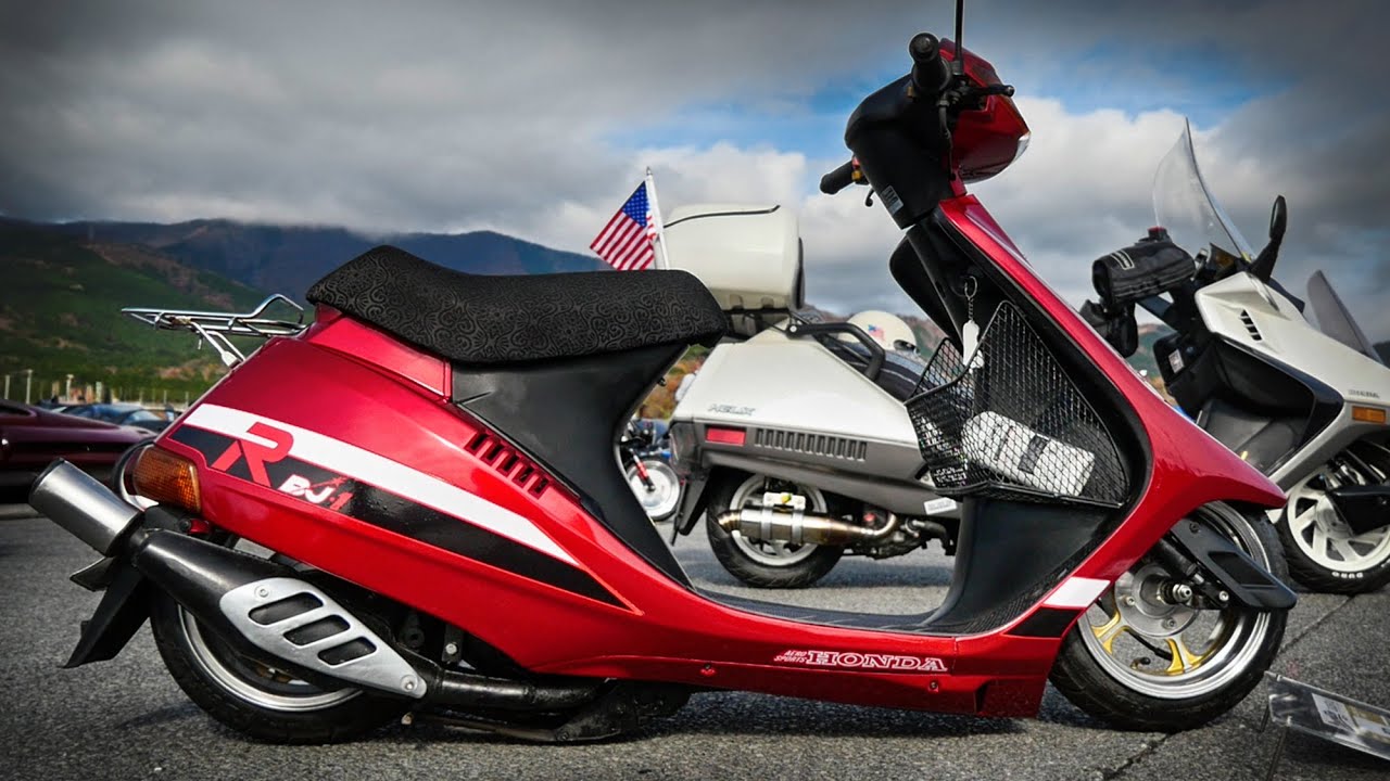 HONDA DJ-1R Custom Scooter #stancenation