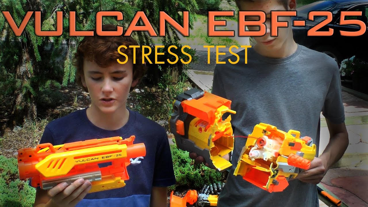 Nerf Vulcan EBF-25 Stress Test
