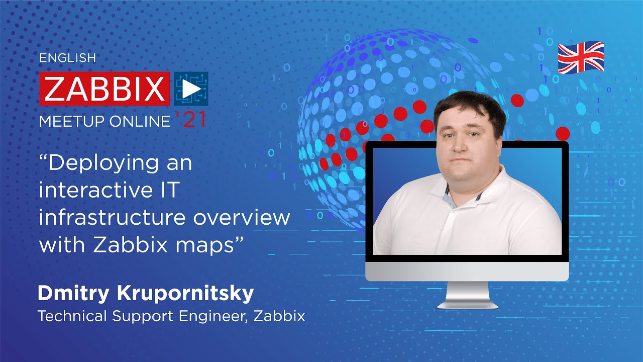 Развертывание интерактивного обзора ИТ-инфраструктуры с помощью карт Zabbix