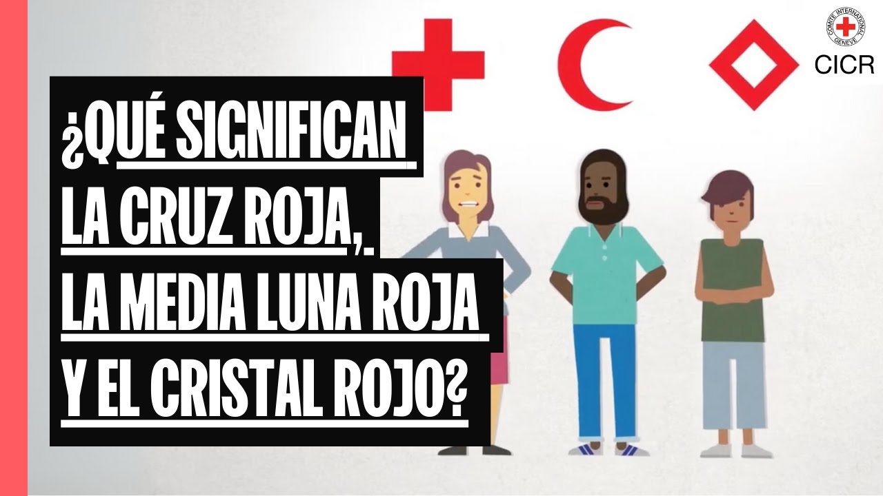 La cruz roja, la media luna roja y el cristal rojo: ¿Qué significan? En una palabra: protección