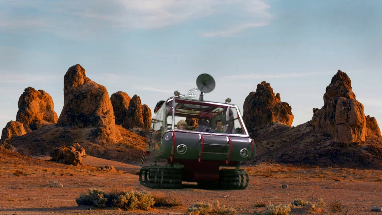 The Lost In Space Chariot - 1965 RC One Tenth Scale -  Visits a Kind of Hostile Planet.