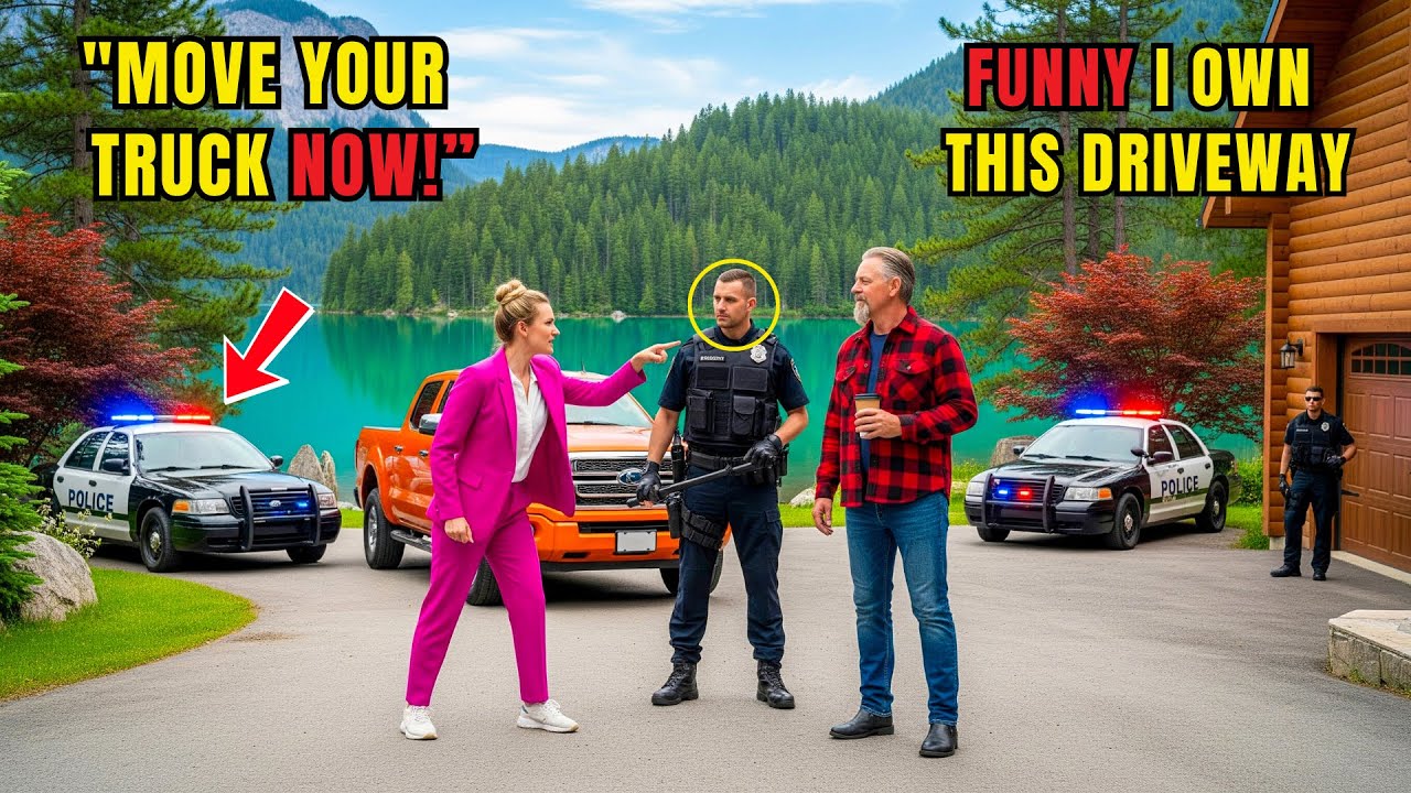 Карен вызвала полицию, когда я заблокировал свой собственный проезд. Она понятия не имела, что я ...