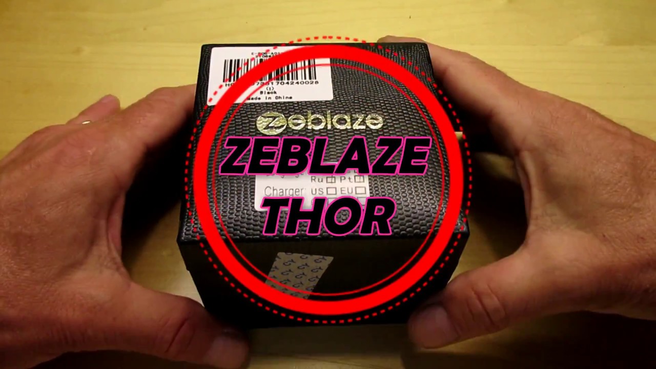 Zeblaze Thor 3G Smartwatch and phone connection