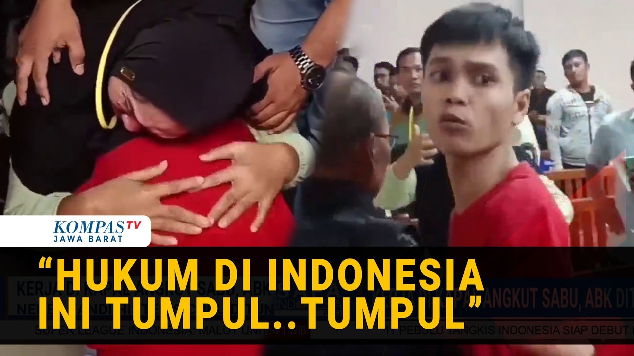 Kecewa Dituntut Mati, ABK Kapal Angkut Sabu Sebut Hukum di indonesia Tumpul