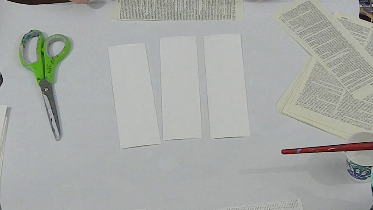 (125) Mixed Media Bookmarks, Part 1