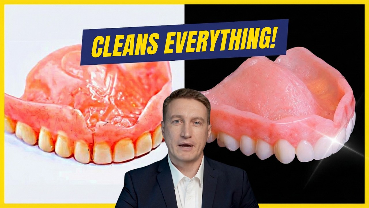 Learn how to clean dentures and dental prosthetics the right way! (Dentist Explains)