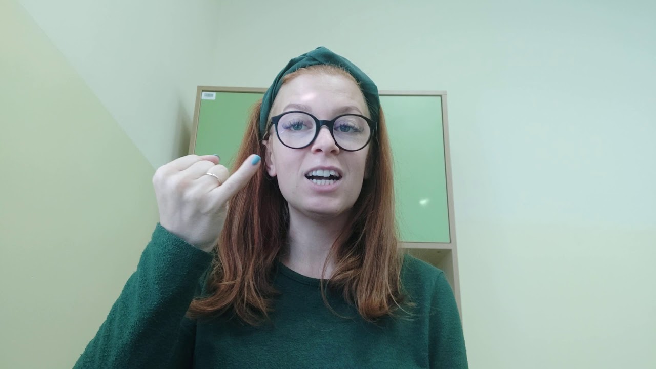1. Język migowy- Słówka z najbliższego otoczenia SJM dla szkół policealnych