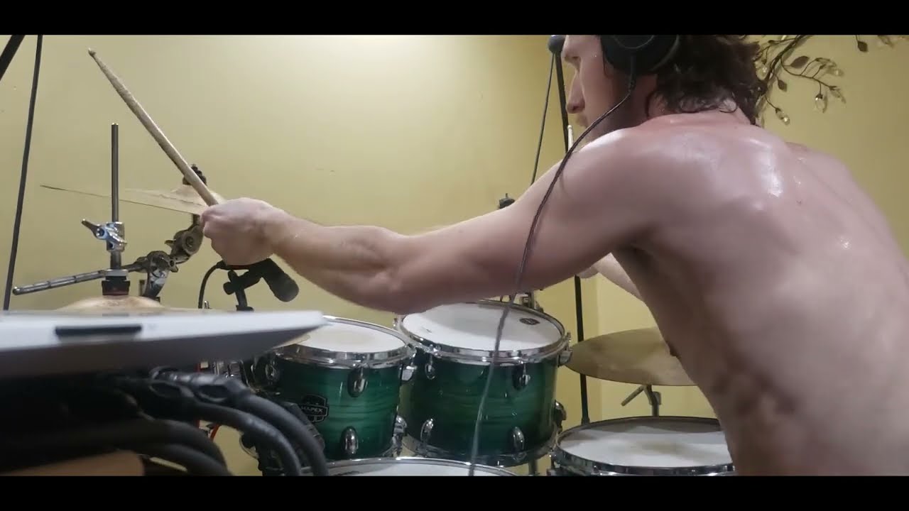 PSYCHO-FRAME | BEATEN BEYOND IDENTIFICATION [DRUM COVER] | Kevin Corkran
