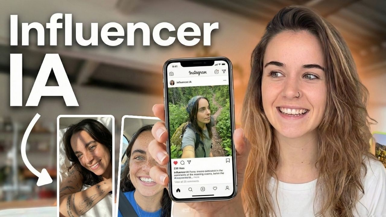 Creé un Influencer IA y parece real (TUTORIAL PASO A PASO)