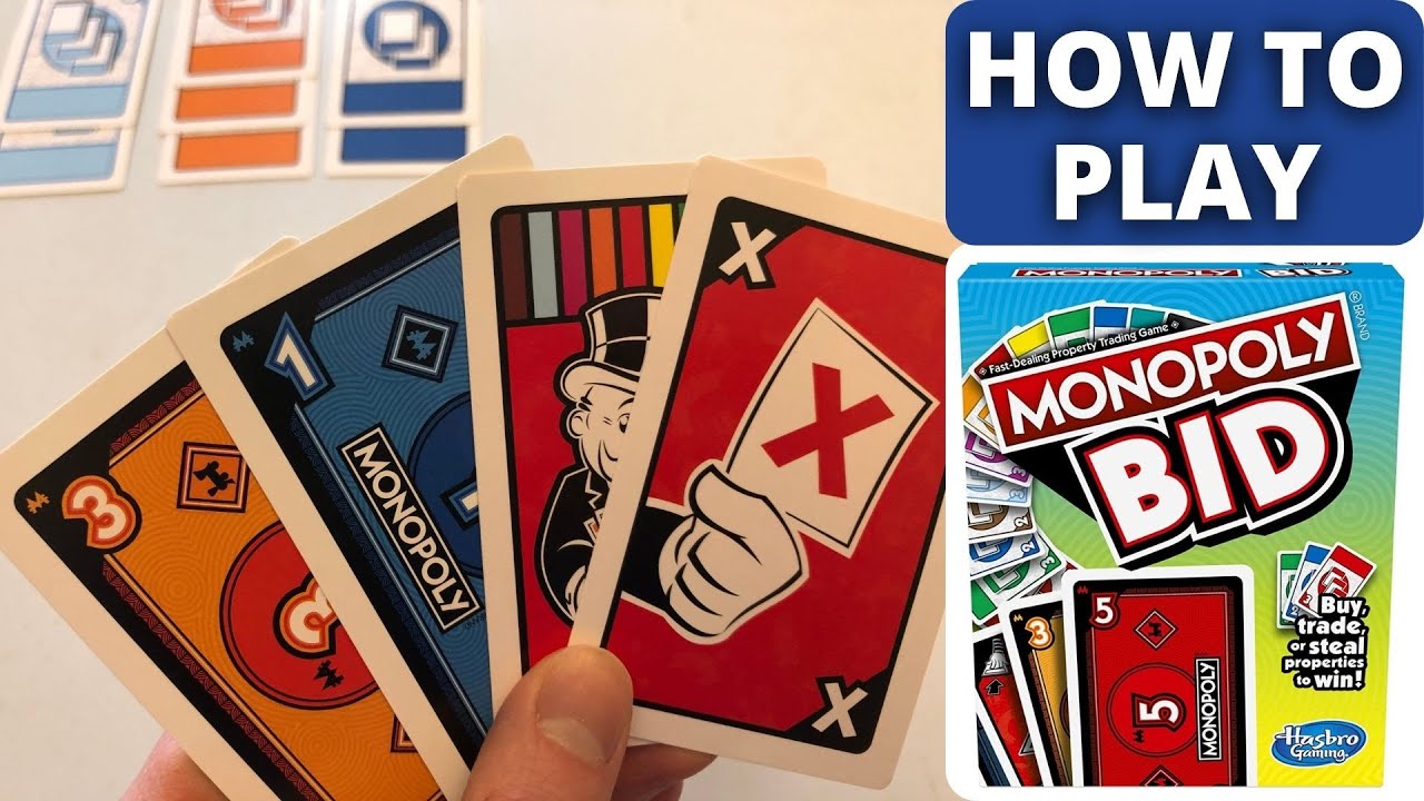 Learn How to Play Monopoly Bid!