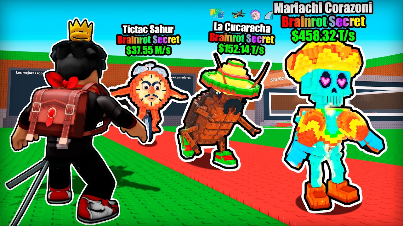 Conseguí el MEJOR BRAINROT ULTRA SECRETO en STEAL a BRAINROT (0.01%)