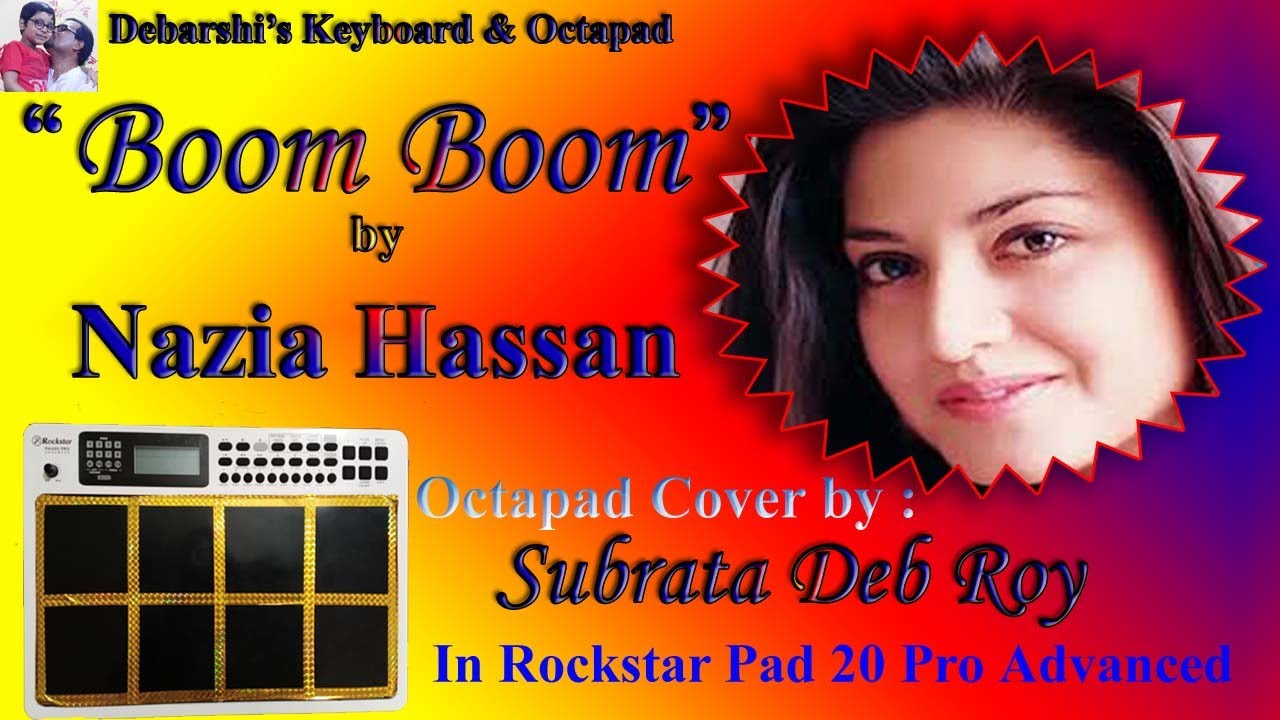 Boom Boom by Nazia Hassan || Octapad Cover || Rockstar Pad20 Pro Advanced