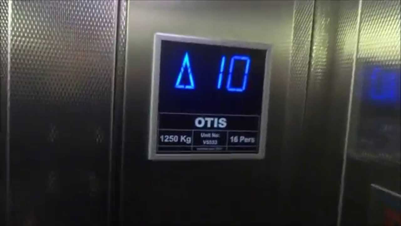 Otis Lift in The Bentall Centre's Car Park A in Kingston upon Thames