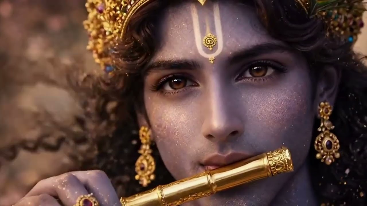 Govinda Gopala ❤️🌿| Vasudeva Sutam Devam | Peaceful Krishna Flute Chant @indicurio 