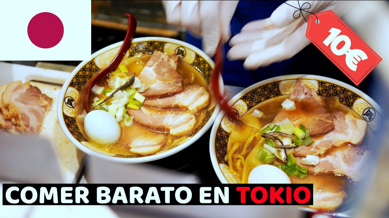 Comida Barata en Tokio, Donde Comer por Menos de 10 Euros en Japón