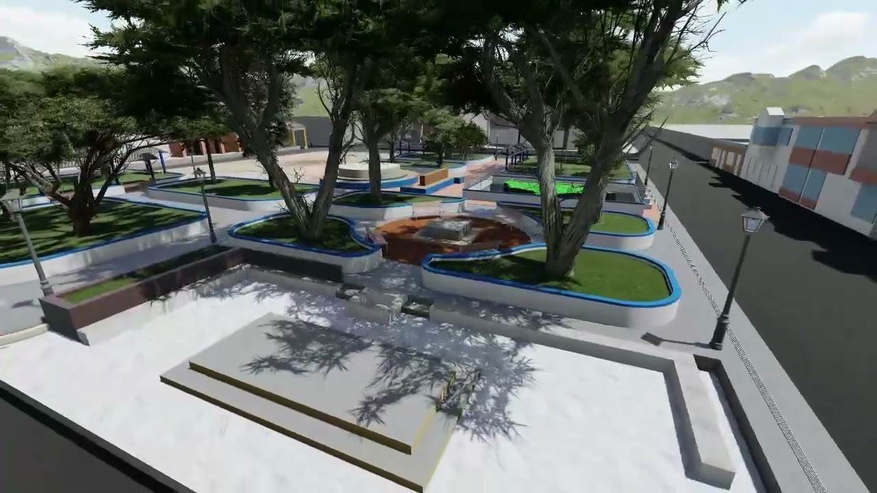 Obras de Mejoramiento-Parque Municipal Gachantiva