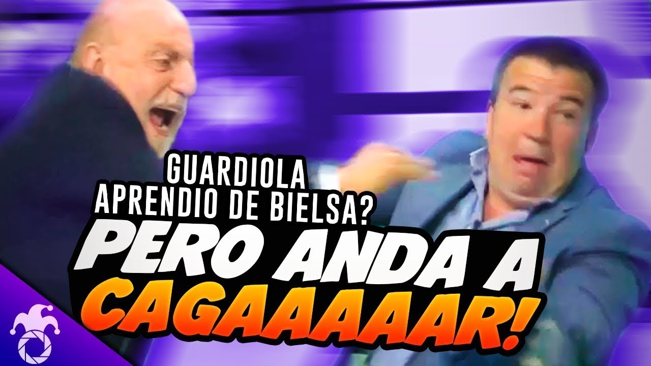 PAGANI QUISO BURLARSE DE BIELSA Y LO TERMINARON VOLVIENDO LOCO - ESTUDIO FÚTBOL (RESUBIDO)