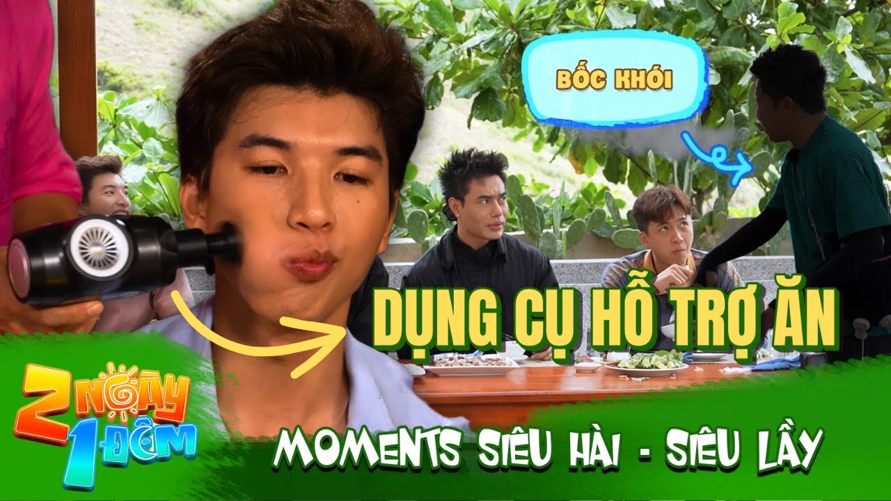 Moments siêu hài 2N1Đ: HIEUTHUHAI ăn uống cần 