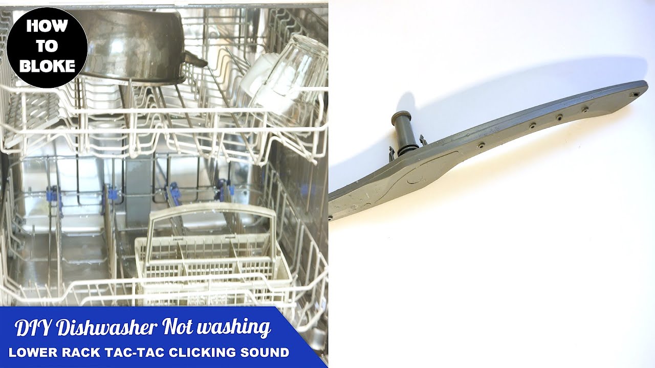 DIY Fix / Repair Dishwasher Tapping|Clicking|Ticking sound / rythmic knocking noise from dishwasher!