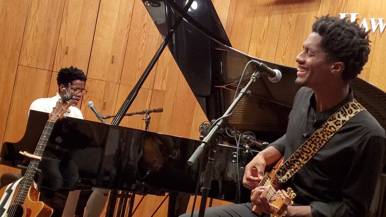 Thunderstorm Artis plays his inspirational original Prayer accompanied by brother Ron Dec 28 2019
