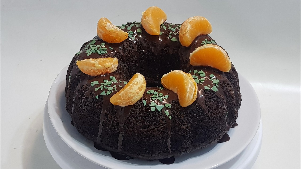 ШОКОЛАДНО АПЕЛЬСИНОВЫЙЙ ПИРОГ(chocolate orange pie)