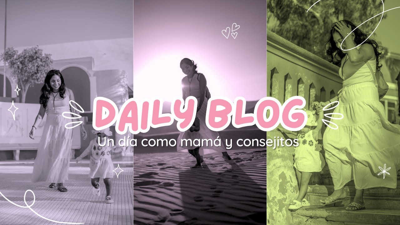 Les comparto mi día como mamá y al final del video platicamos un poco ;)