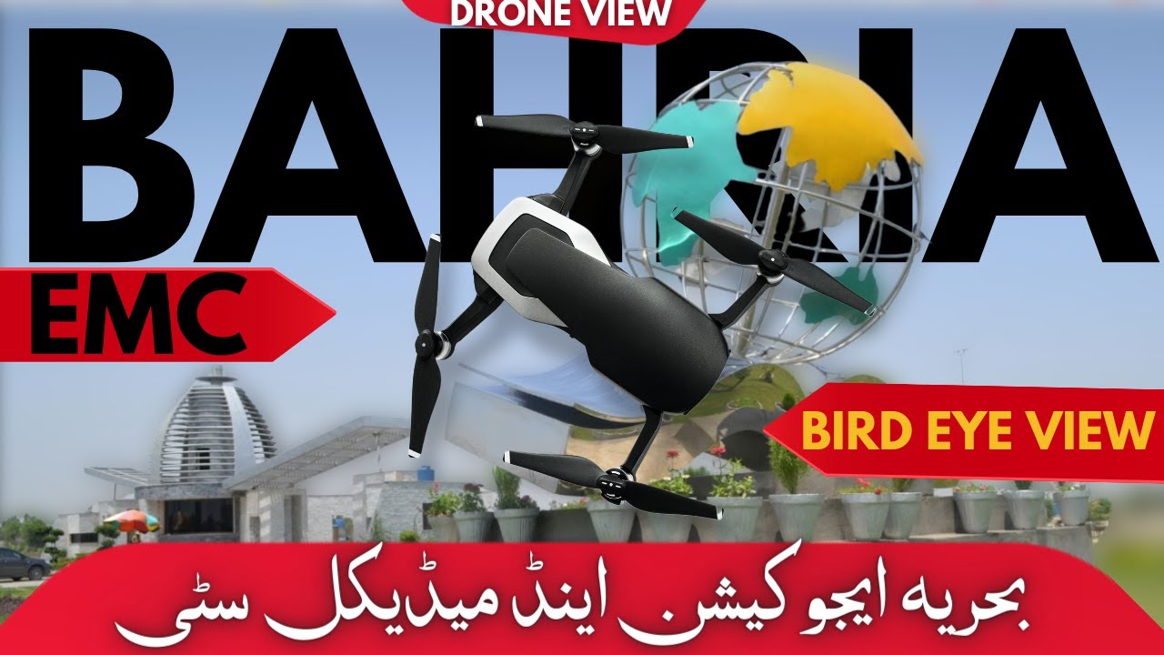 Bahria EMC Drone View: See The Entire City From Above!