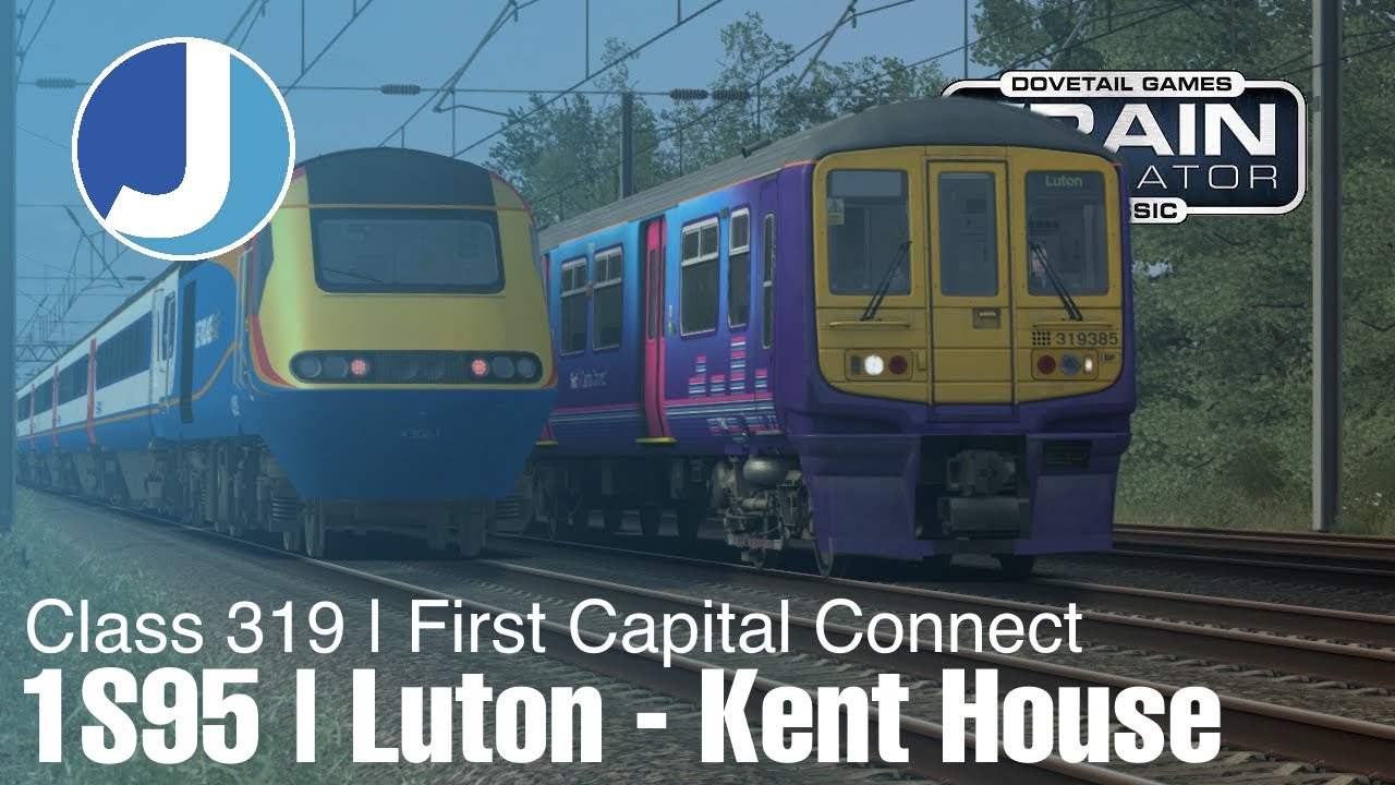 1S95 ​​| 17:10 Лутон — Кент-Хаус | AP Midland Mainline | Train Simulator Classic