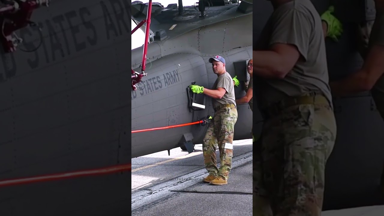 Loading UH-60M Black Hawk helicopters onto a C-17 #usairforce #usaf