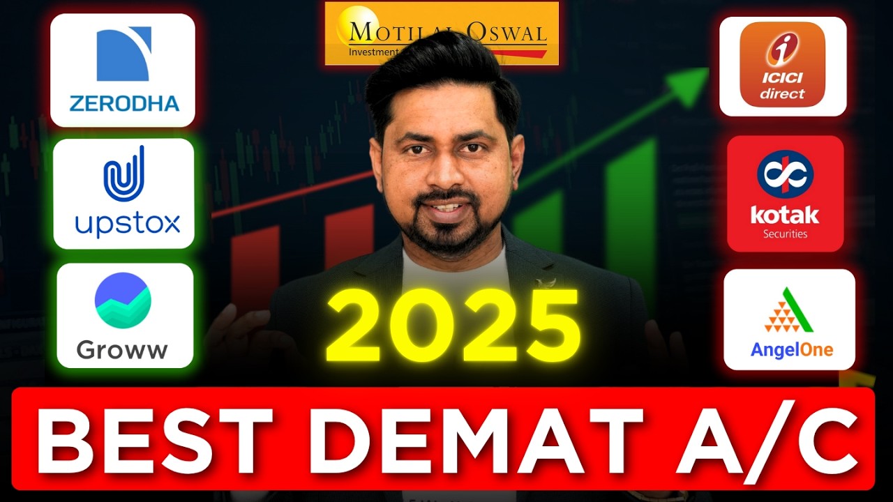 Best Demat Account in India 2025 | Best Trading app 2025