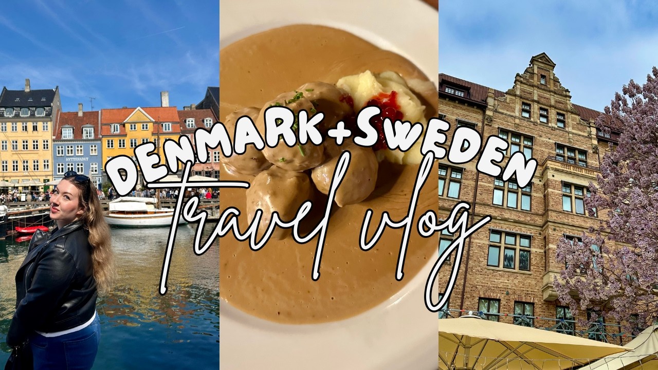 Scandinavia Travel Vlog: My Trip to Sweden & Denmark! 🌍 | GLAM_DIARY