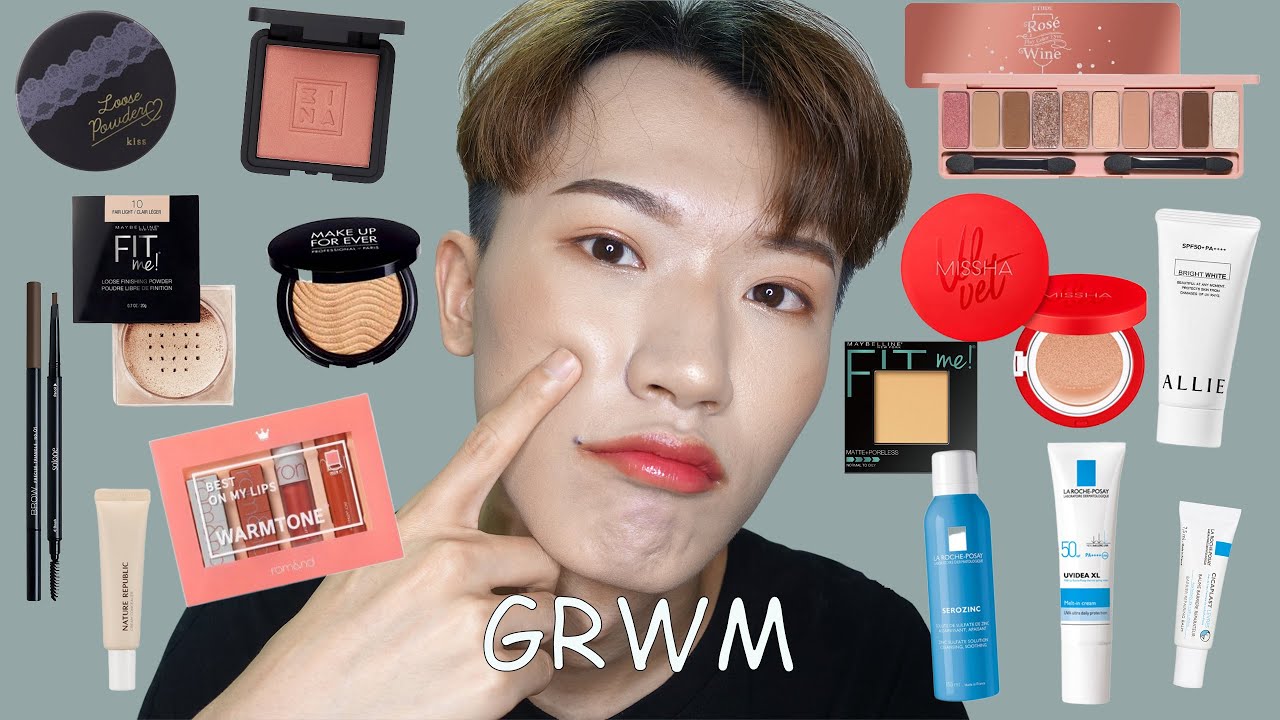 GRWM:用最近爆買的東西來上妝/EH玫瑰香檳盤.平價版TF氣墊.Rom&nd唇彩組｜WILLI WU
