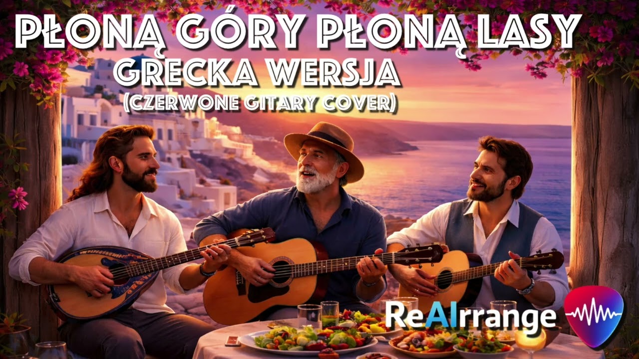 ReAIrrange - Płoną góry płoną lasy - Grecka wersja 🇬🇷 (Czerwone Gitary Cover)