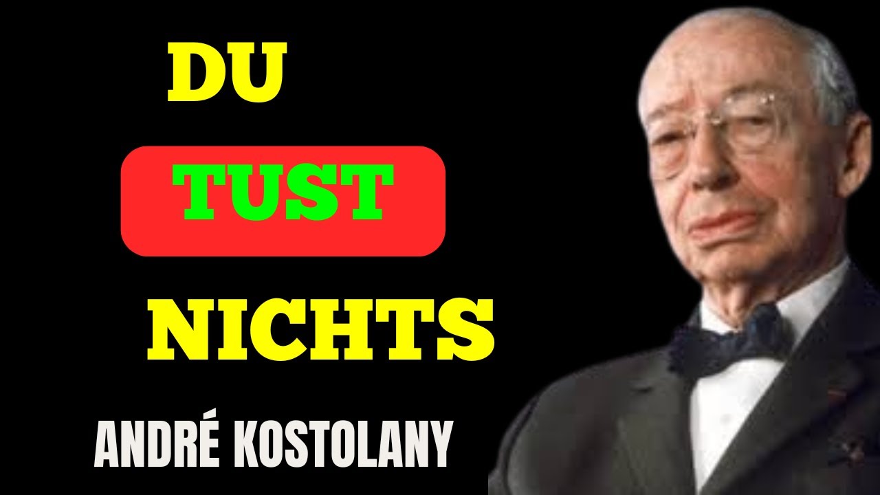 ANDRÉ KOSTOLANY WARNT: DER FEHLER, DER DEIN GELD 2025 ZERSTÖRT