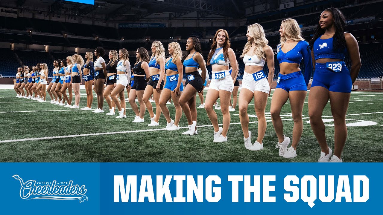 Detroit Lions Cheerleaders: Making the Squad 2025
