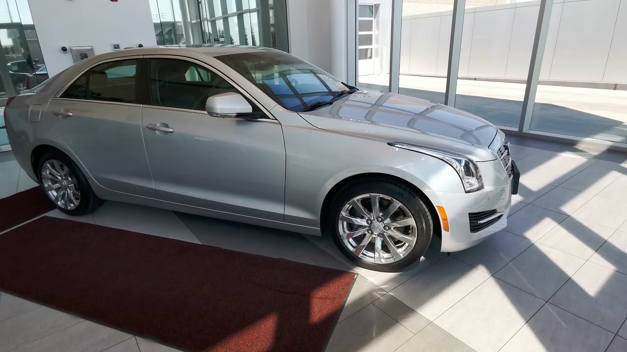 Silver 2017 Cadillac ATS Sedan Luxury AWD Review Edmonton AB - Wolfe Cadillac