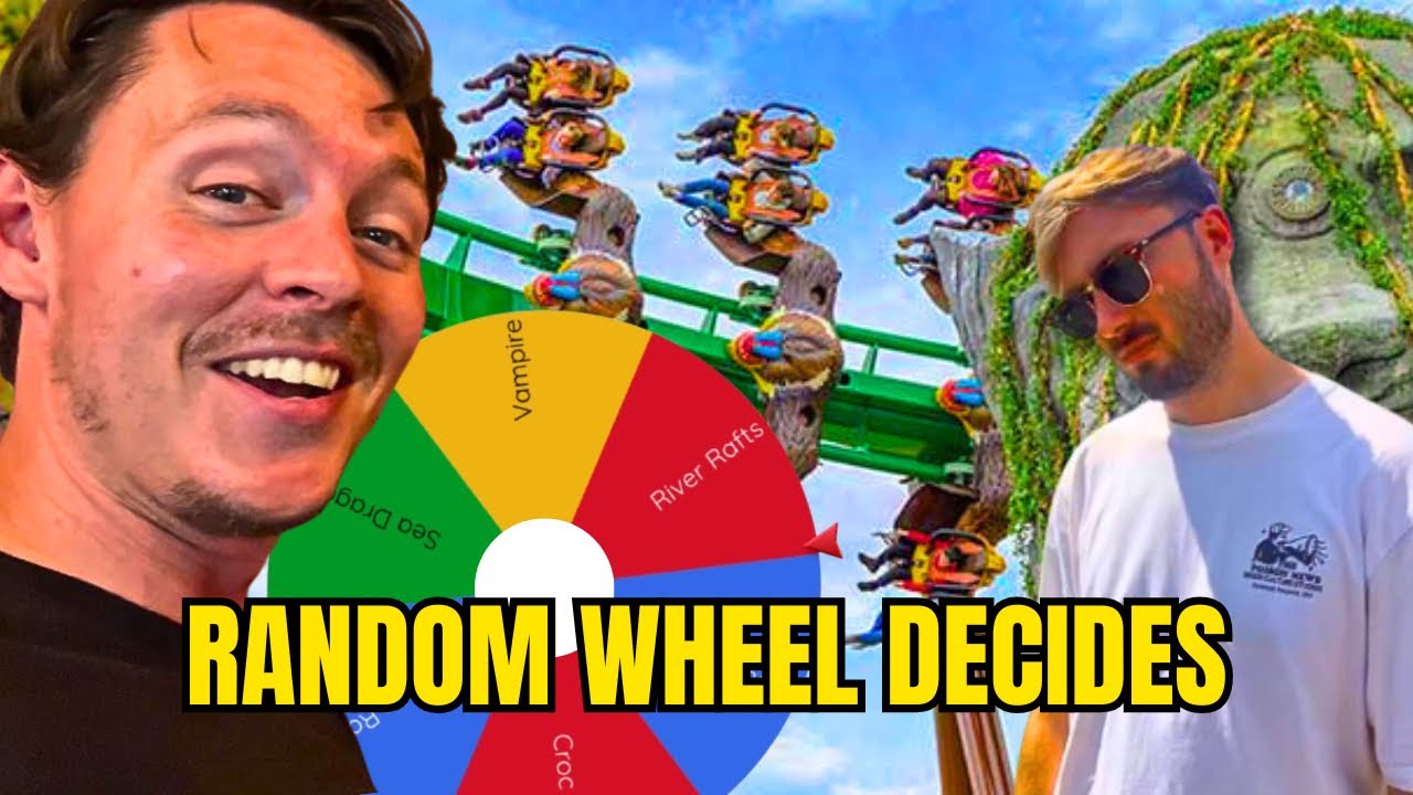 Random Wheel Decides Our Day at Chessington World of Adventures!