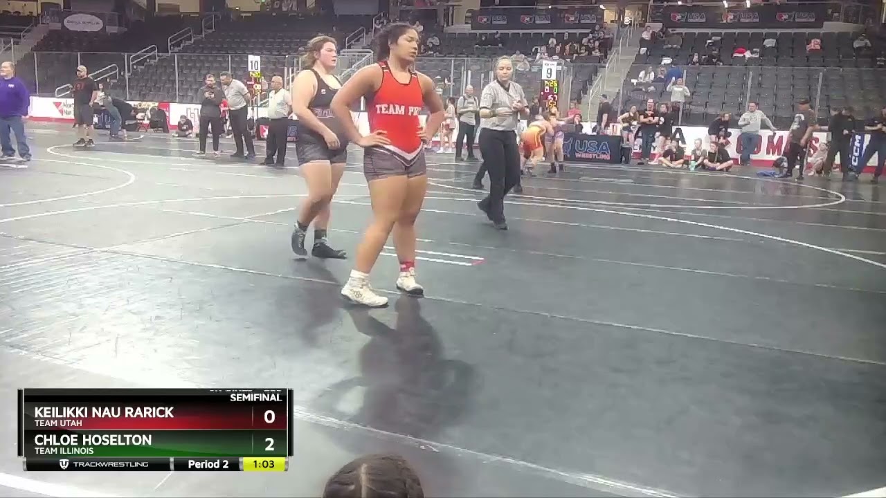225 Lbs Semifinal - Chloe Hoselton, Team Illinois Vs Keilikki Nau Rarick, Team Utah De01