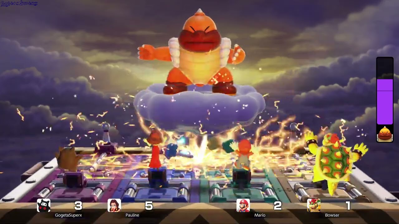 Super Mario Party Jamboree Boss Sumo Bro Blitzers Minigame Master CPU - GogetaSuperx