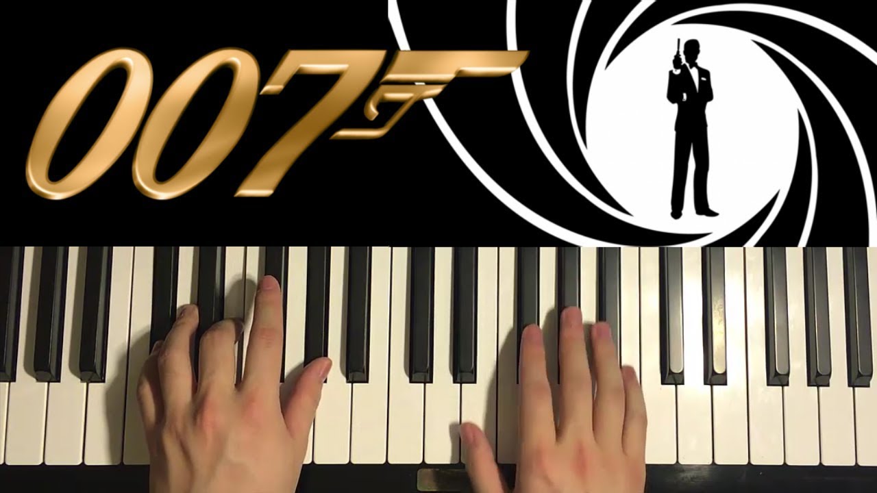 How To Play - JAMES BOND 007 Theme (PIANO TUTORIAL LESSON)