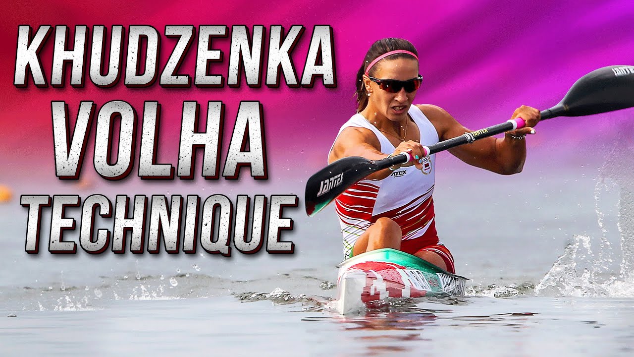 Volha Khudzenka Kayak Sprint Technique - Ольга Худенко Техника гребля на байдарке